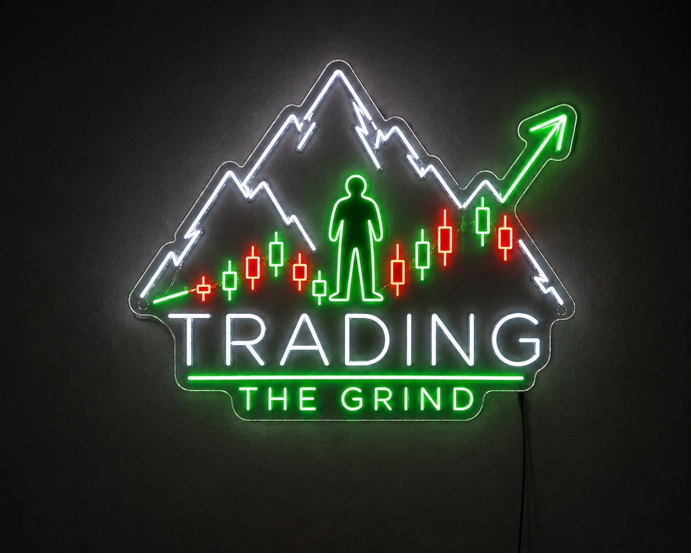 THE GRIND neon sign