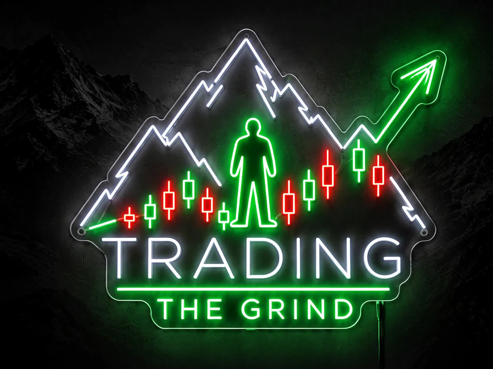 THE GRIND neon sign final frame